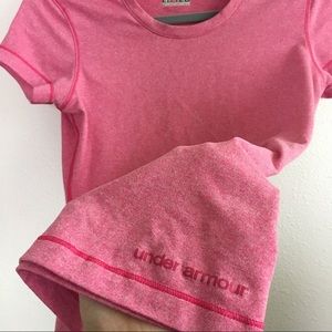 Under Armour Tops - Like new Under Armour pink active T shirt size S Under Armour Tops - Like new Under Armour pink active T shirt size S